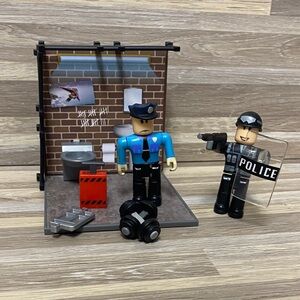 Police Action Figure Set with Accessories